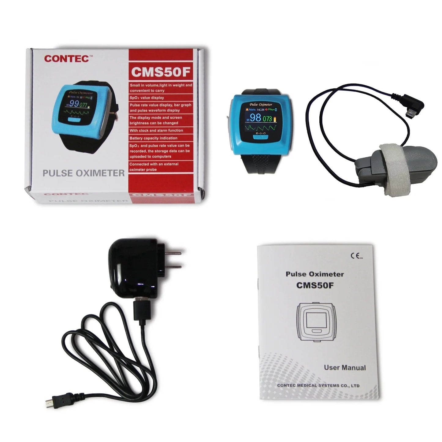 CONTEC CMS50F Wrist Pulse Oximeter