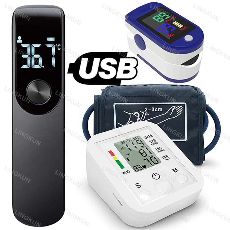 Automatic Tonometer Arm Blood Pressure Monitor