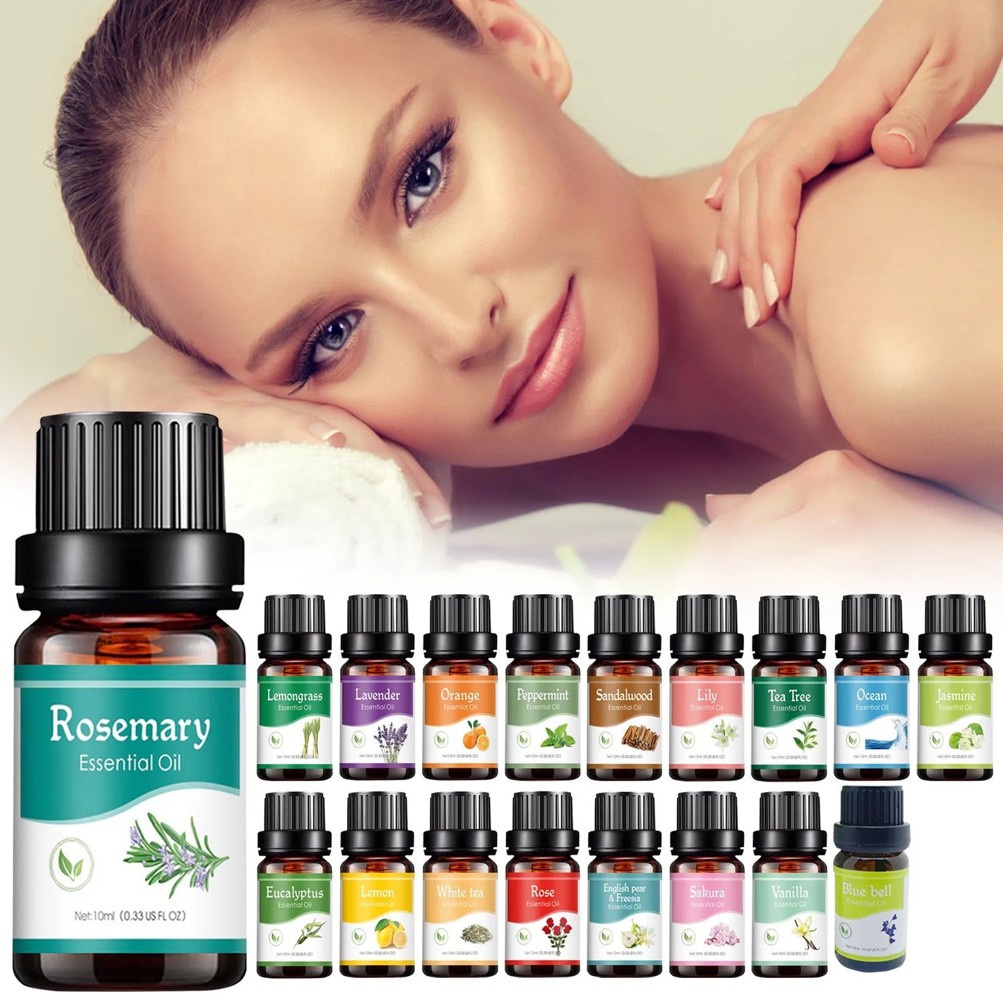 10ML Natural Plant Essential Oil Air Freshener