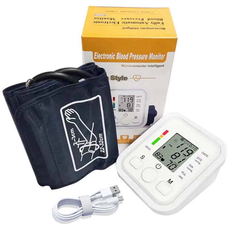 Portable Digital BP & Heart Monitor