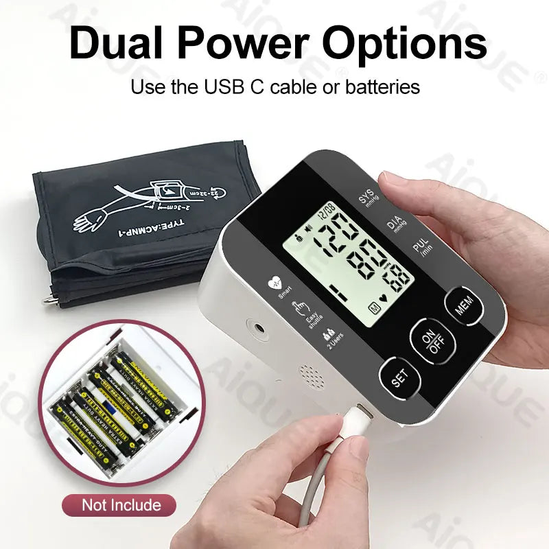 Digital Arm Blood Pressure Monitor