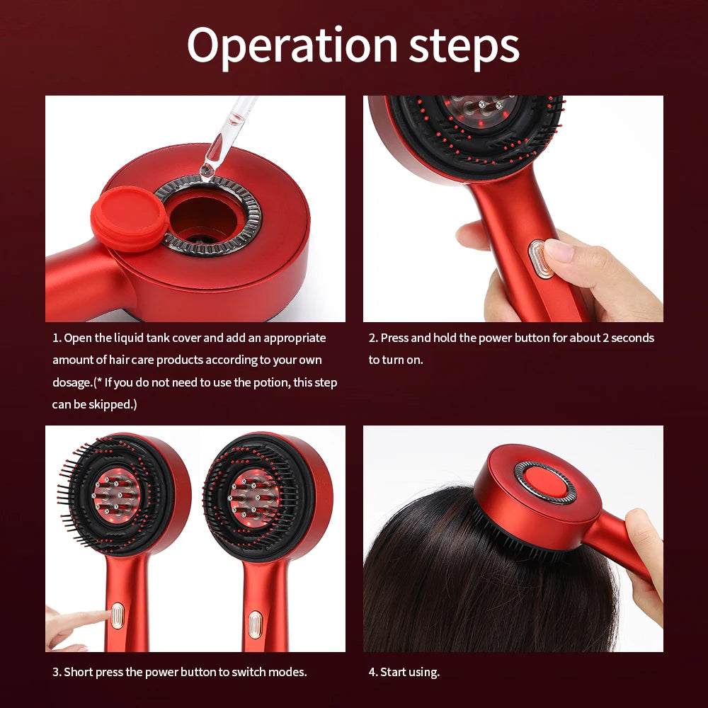 Red Light Therapy Hair Growth Comb