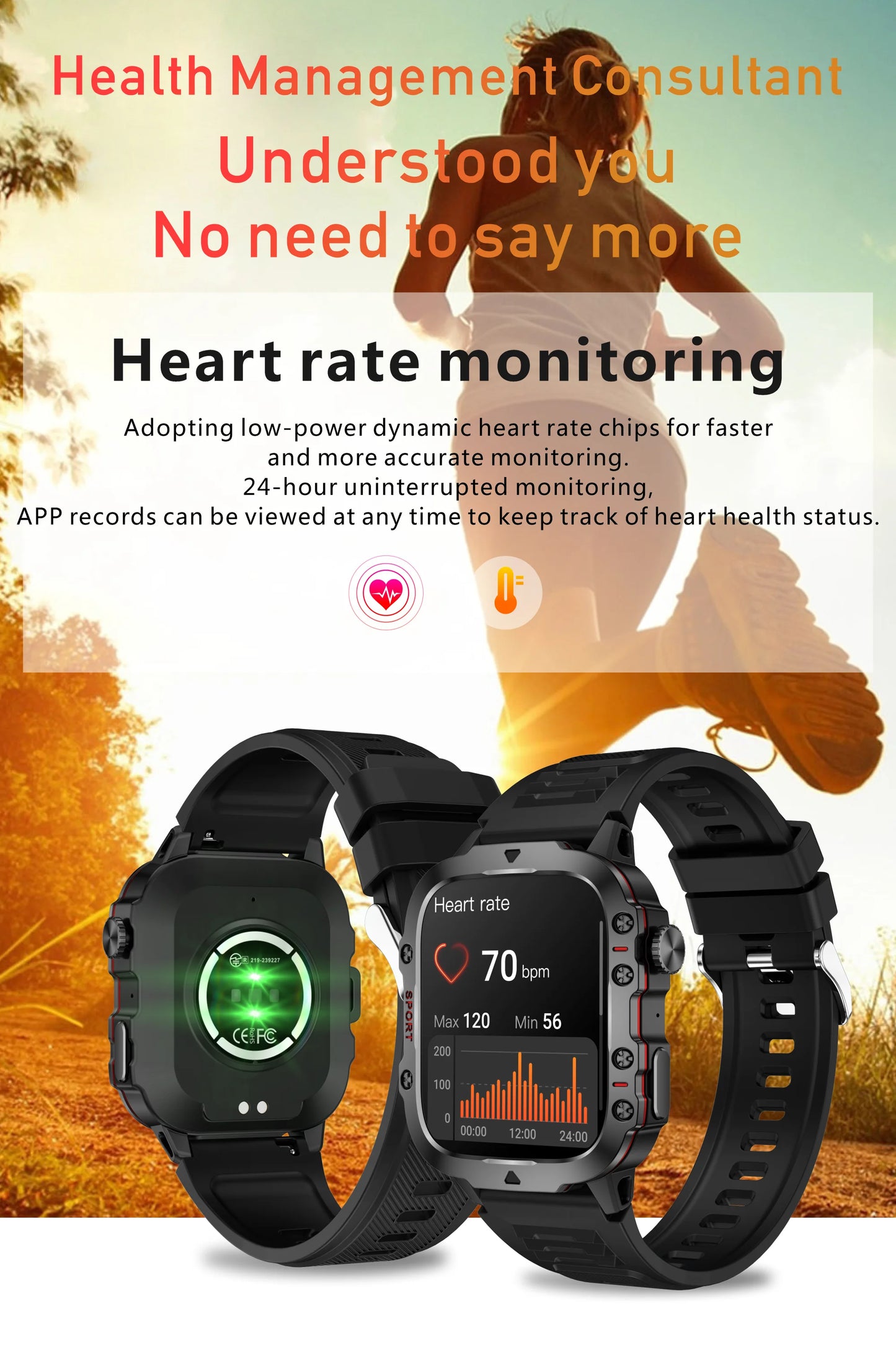 2024 New Xiaomi Military Smart Watch