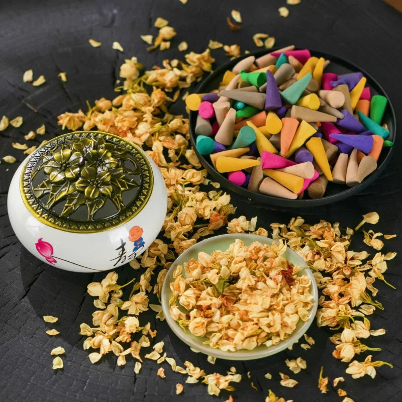 Mixed Backflow Incense Cones