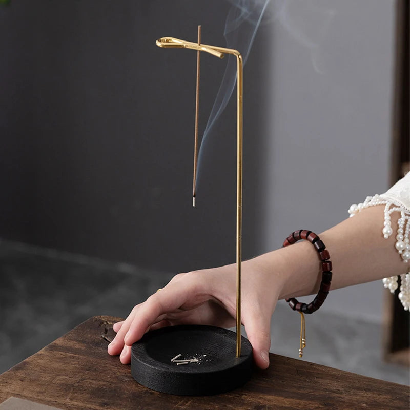 Incense Holder Stand with Ash Catcher