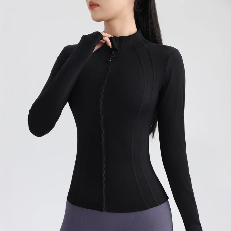 Gym Women’s Full Zip Yoga Top