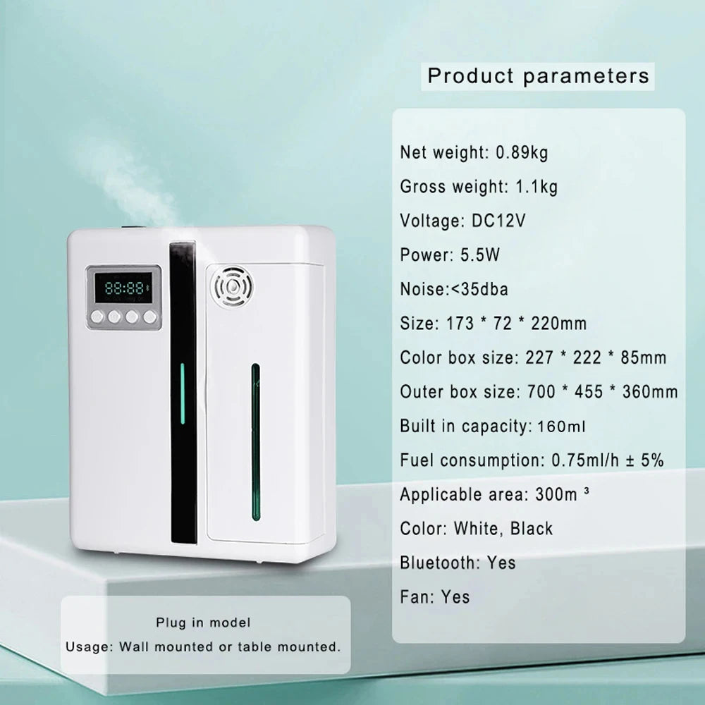 Wall-Mounted Scent Machine Aroma Diffuser