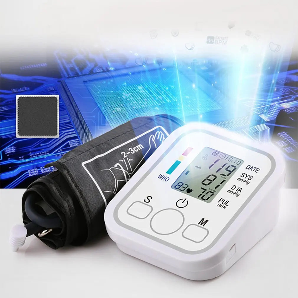 Portable Digital BP & Heart Monitor