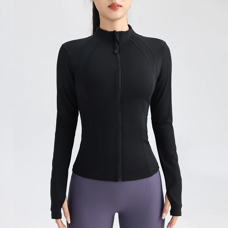 Gym Women’s Full Zip Yoga Top