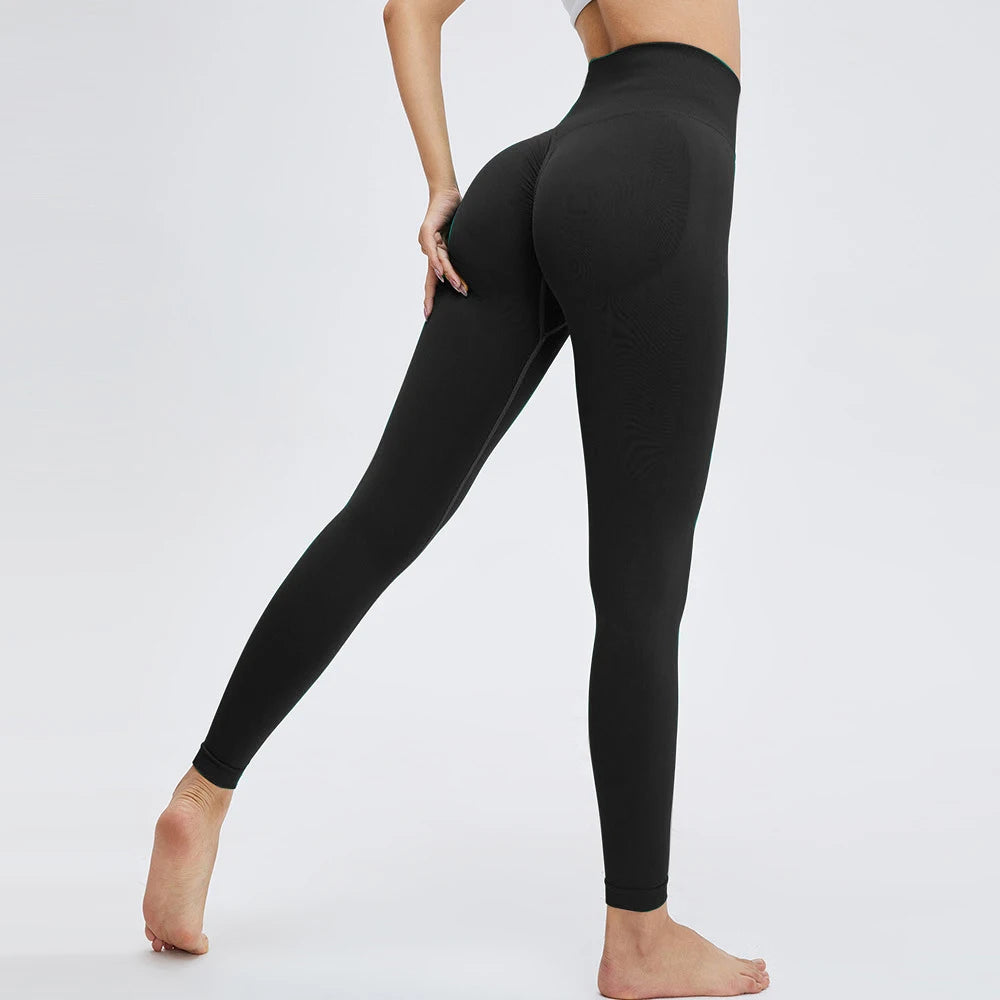 Seamless Push-Up High-Waist Gym Leggings