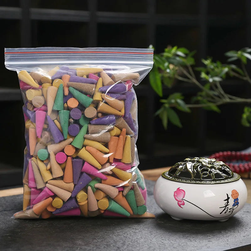 Mixed Backflow Incense Cones