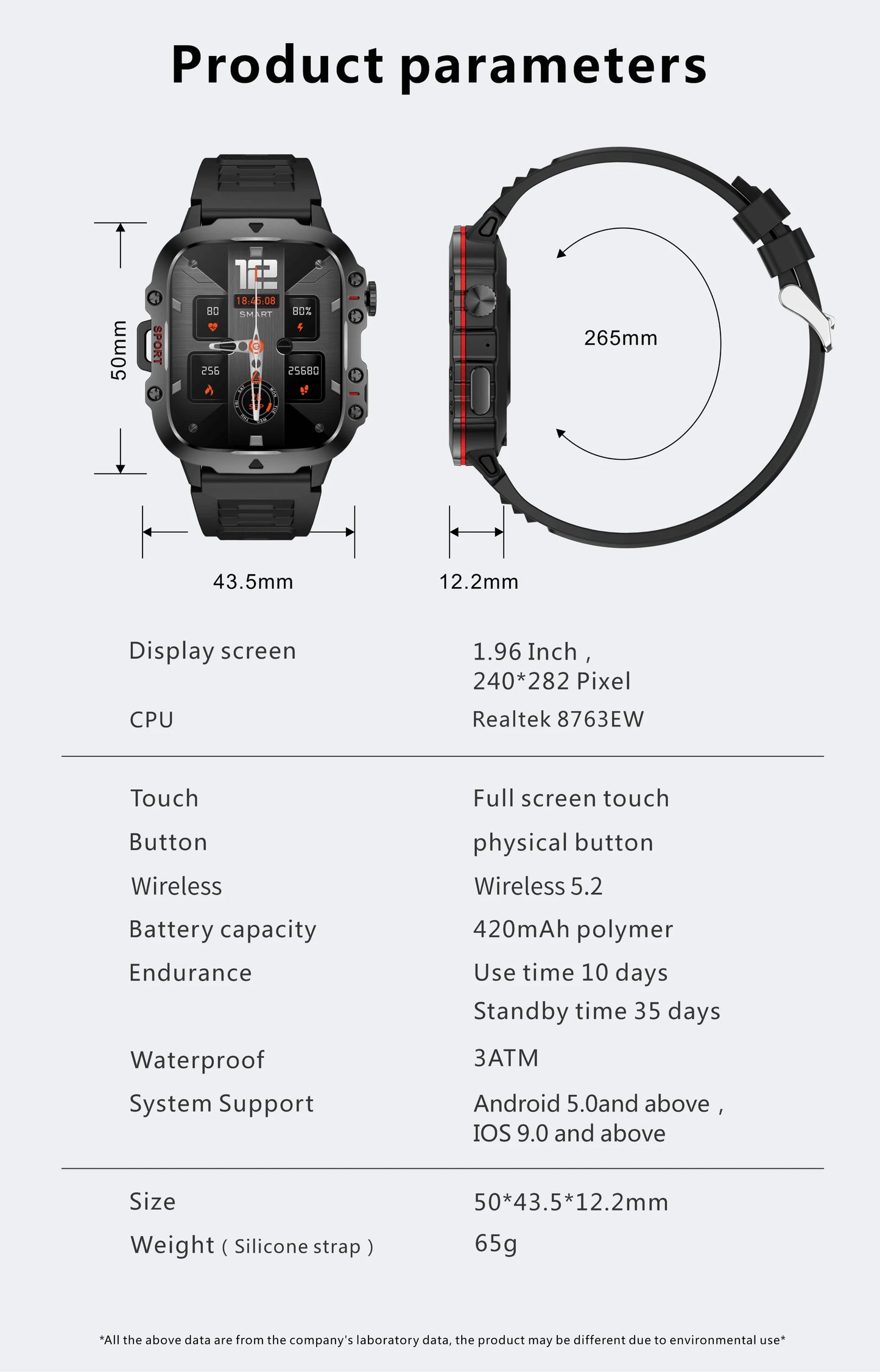 2024 New Xiaomi Military Smart Watch
