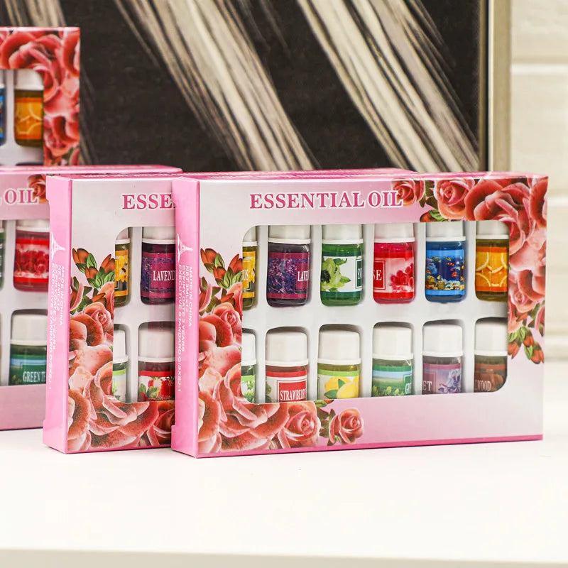 12PCS Air Freshener Essential Oil Set