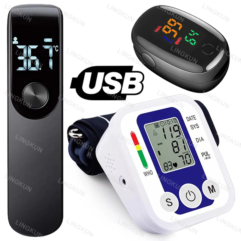 LCD Blood Pressure Monitor
