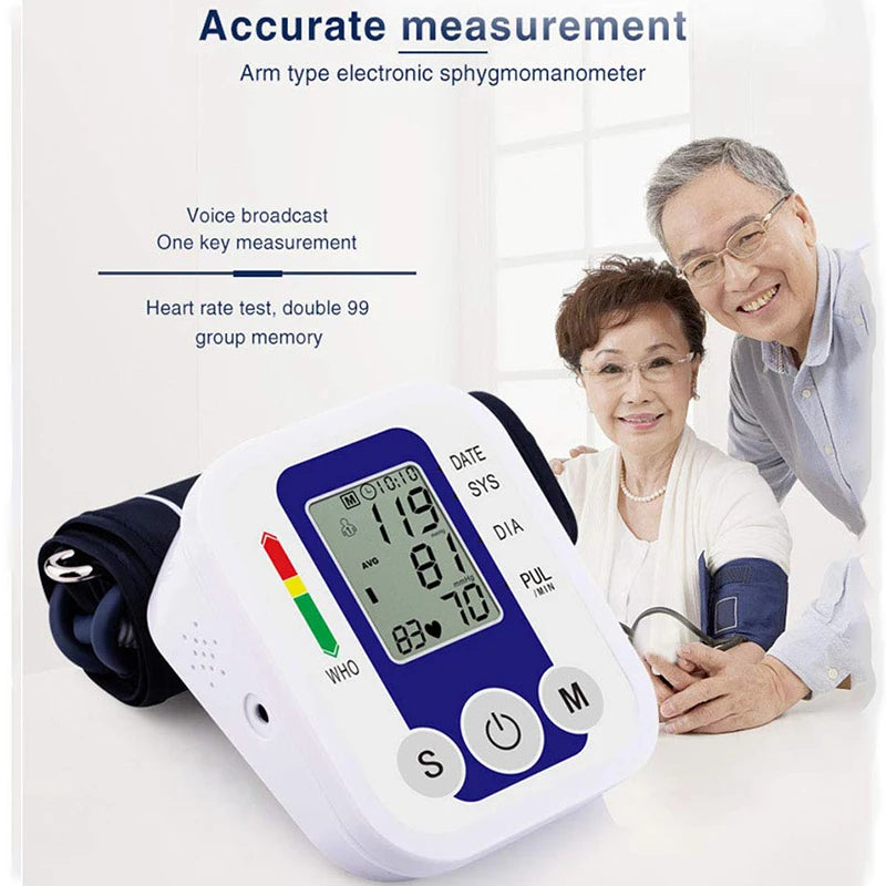 LCD Blood Pressure Monitor