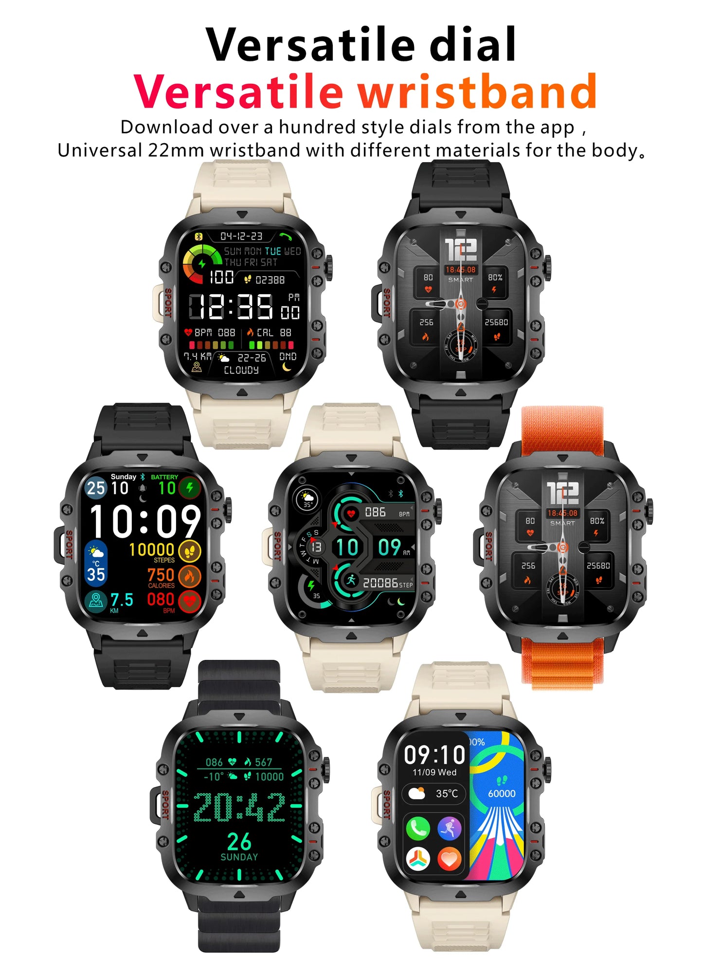 2024 New Xiaomi Military Smart Watch