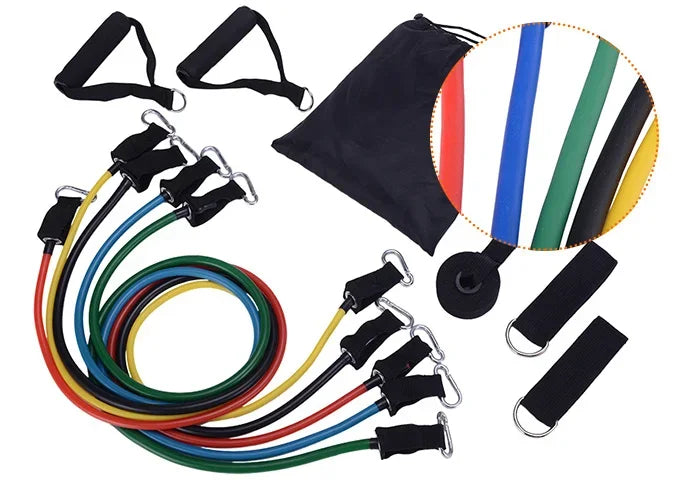 11-Piece Resistance Band Set