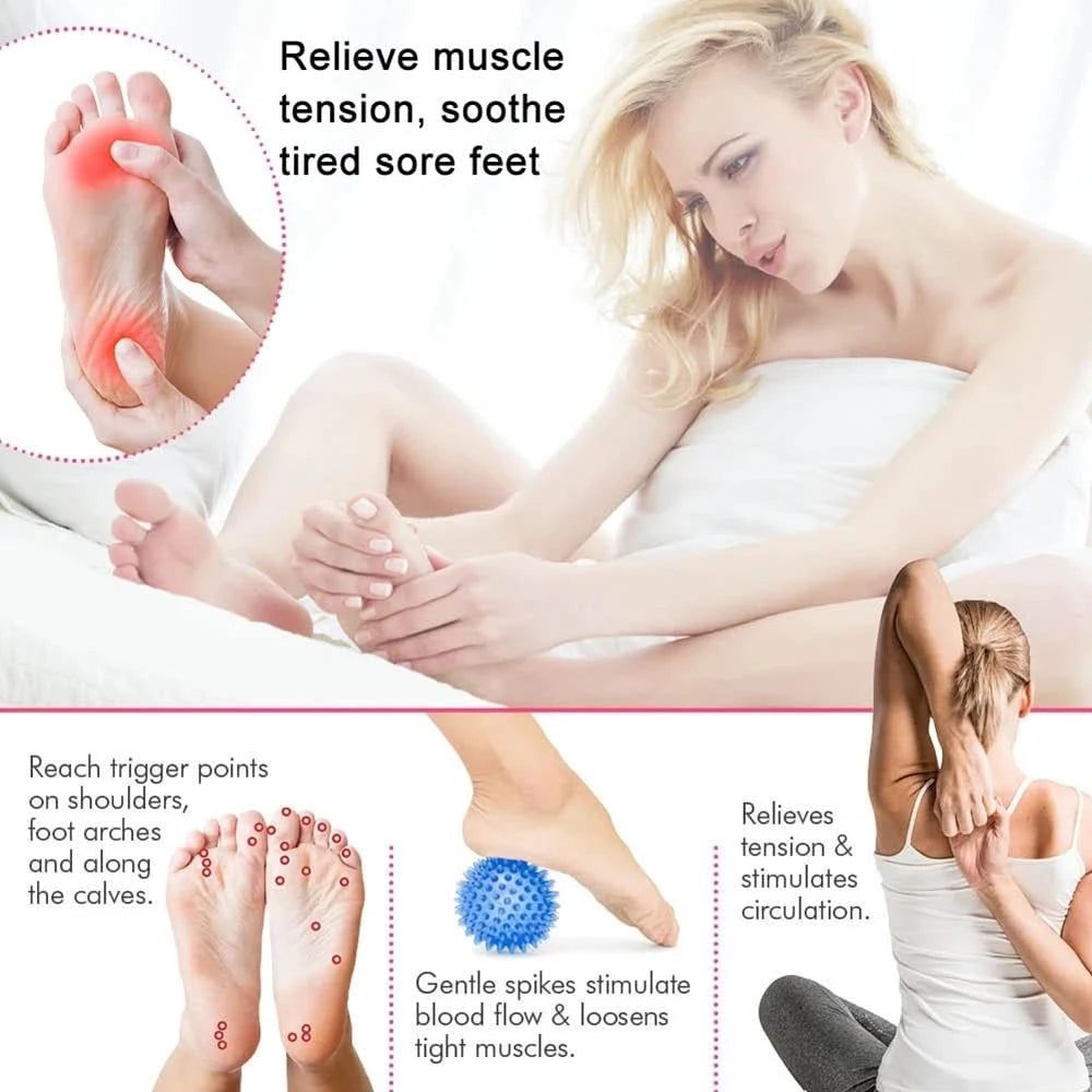 Spiky Peanut Massage Ball for Pain Relief