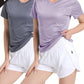2Pcs Women's Quick Dry Sport T-Shirts