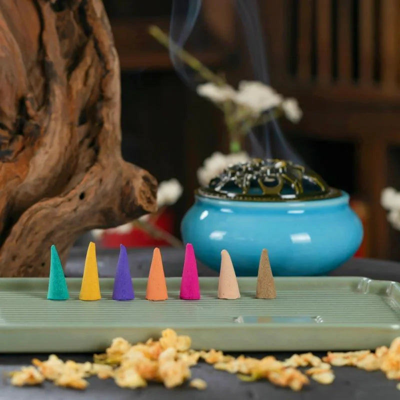 Mixed Backflow Incense Cones