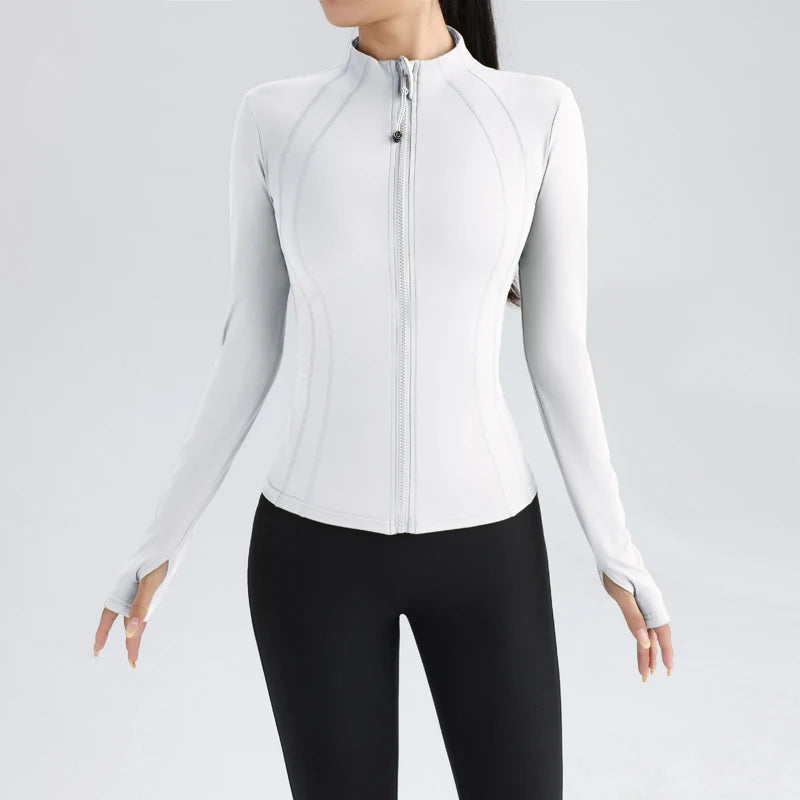 Gym Women’s Full Zip Yoga Top