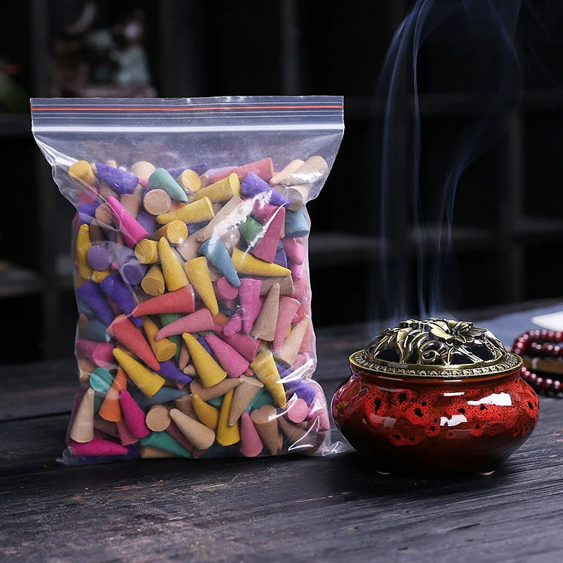 Mixed Backflow Incense Cones