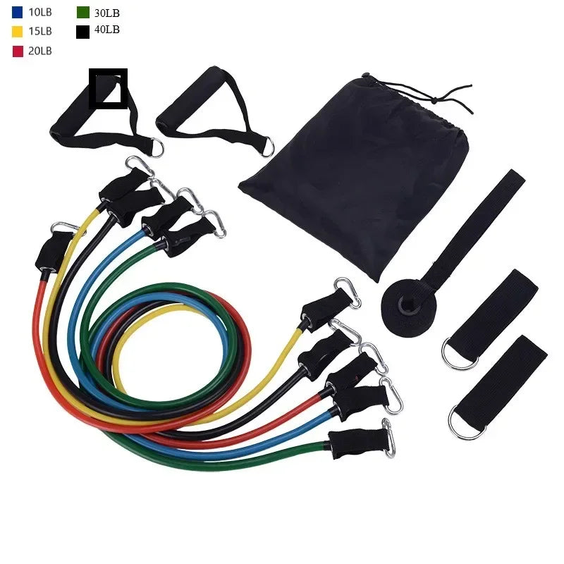 11-Piece Resistance Band Set