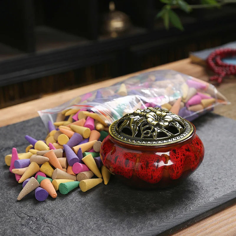 Mixed Backflow Incense Cones