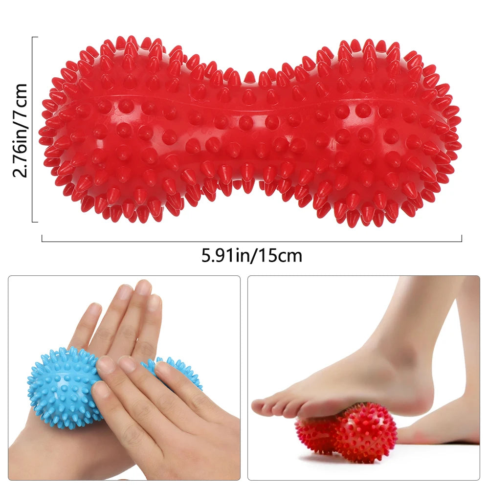 Spiky Peanut Massage Ball for Pain Relief