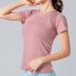 PofyBofy Women's Quick-Dry Yoga T-Shirt