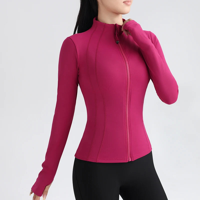 Gym Women’s Full Zip Yoga Top