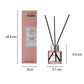Y 50ML Reed Diffuser Bottle – Lavender Rose Jasmine Essential Oil Set