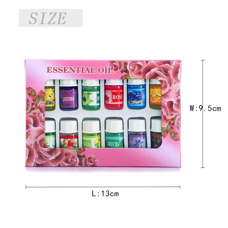 12PCS Air Freshener Essential Oil Set