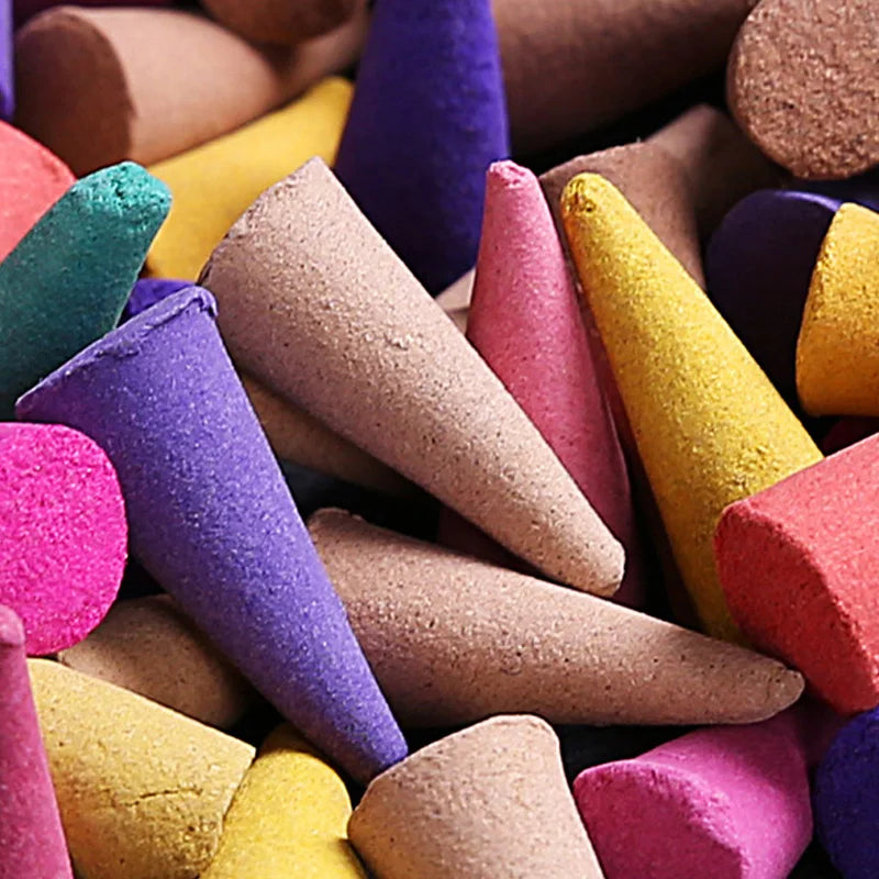 Mixed Backflow Incense Cones