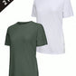2Pcs Women's Quick Dry Sport T-Shirts