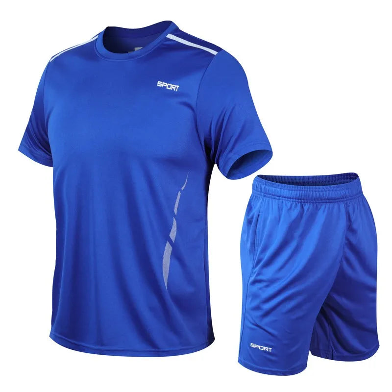 CHRLCK Men's Quick Dry Running Set