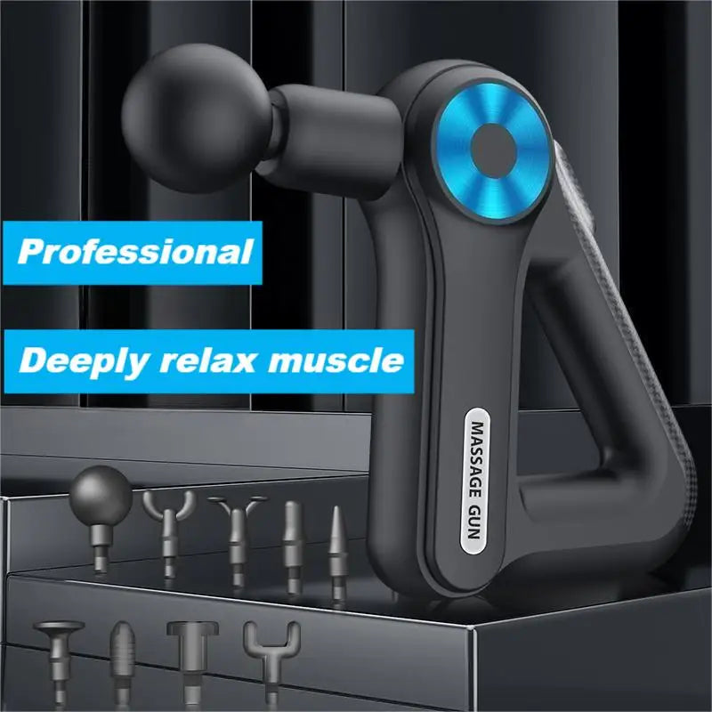 9 Heads 9 Gears Massage Gun - Golden Triangle