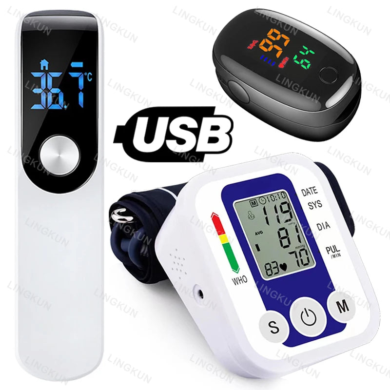 LCD Blood Pressure Monitor